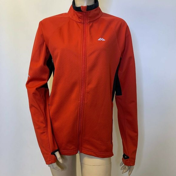 Kathmandu Jackets & Blazers - Kathmandu Women Jacket Black Red Zipper Pockets S